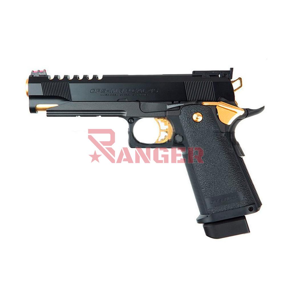 PISTOLA MARUI HI-CAPA 5.1 GOLD GAS NEGRA-DORADA