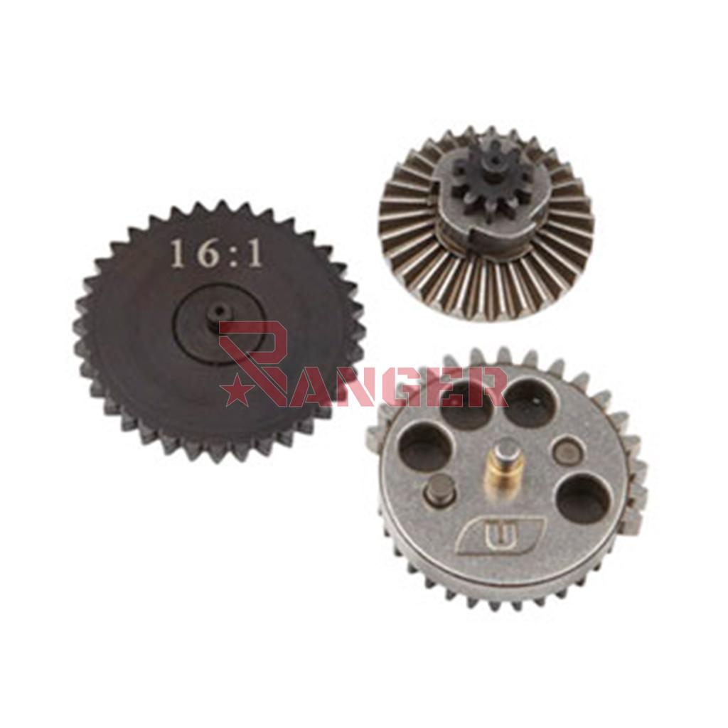 SET ENGRANAJES ASG HIGH SPEED NEGRO-PLATA