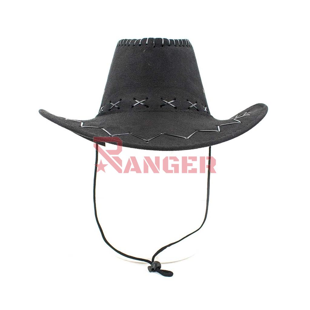 SOMBRERO GAVILANES NEGRO