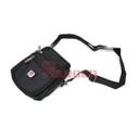 BOLSITO X CORDURA DOBLE CREMALLERA AGARRADERA PVC NEGRO