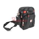 BOLSITO X CORDURA 4 CREMALLERAS NEGRO-ROJO