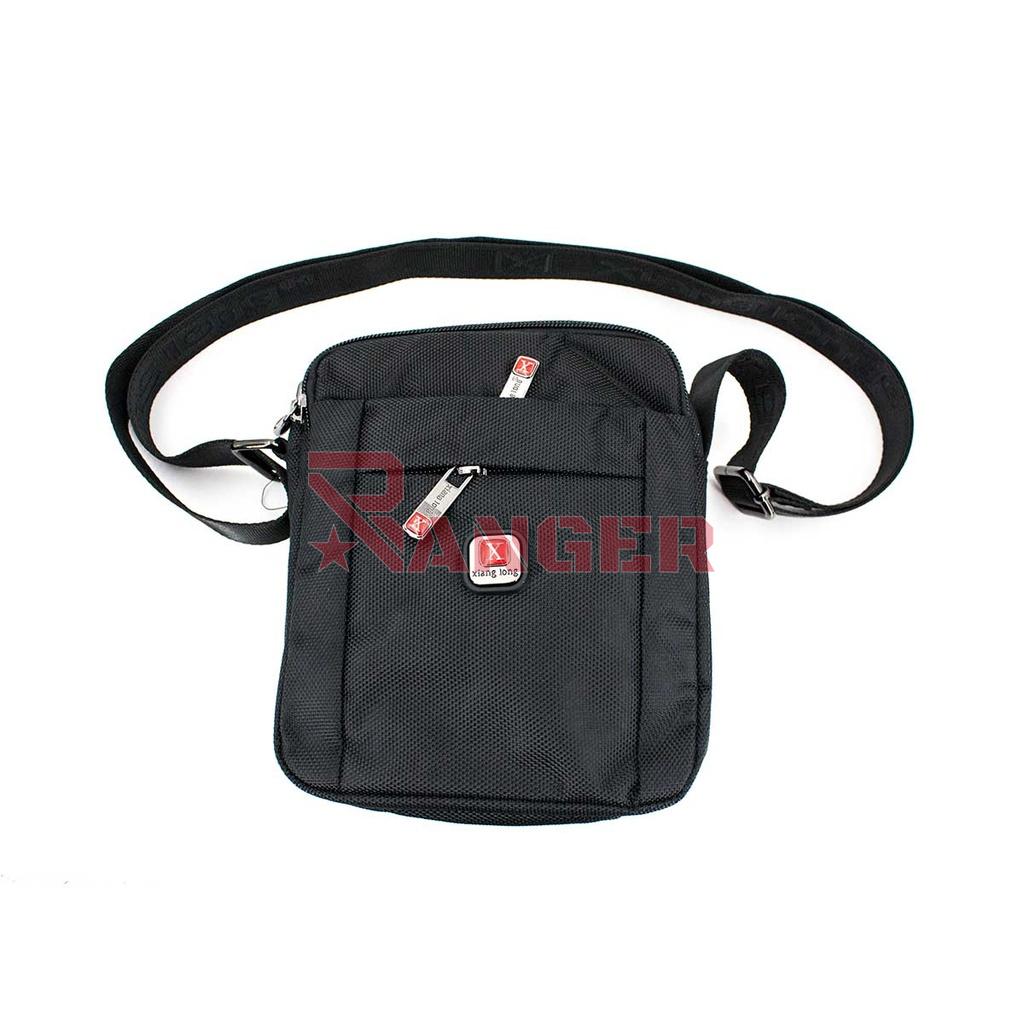 BOLSITO X CORDURA DOBLE CREMALLERA NEGRO