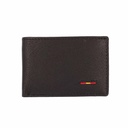 CARTERA PIEL BANDERITA ESPAÑA PEQUEÑA NEGRA