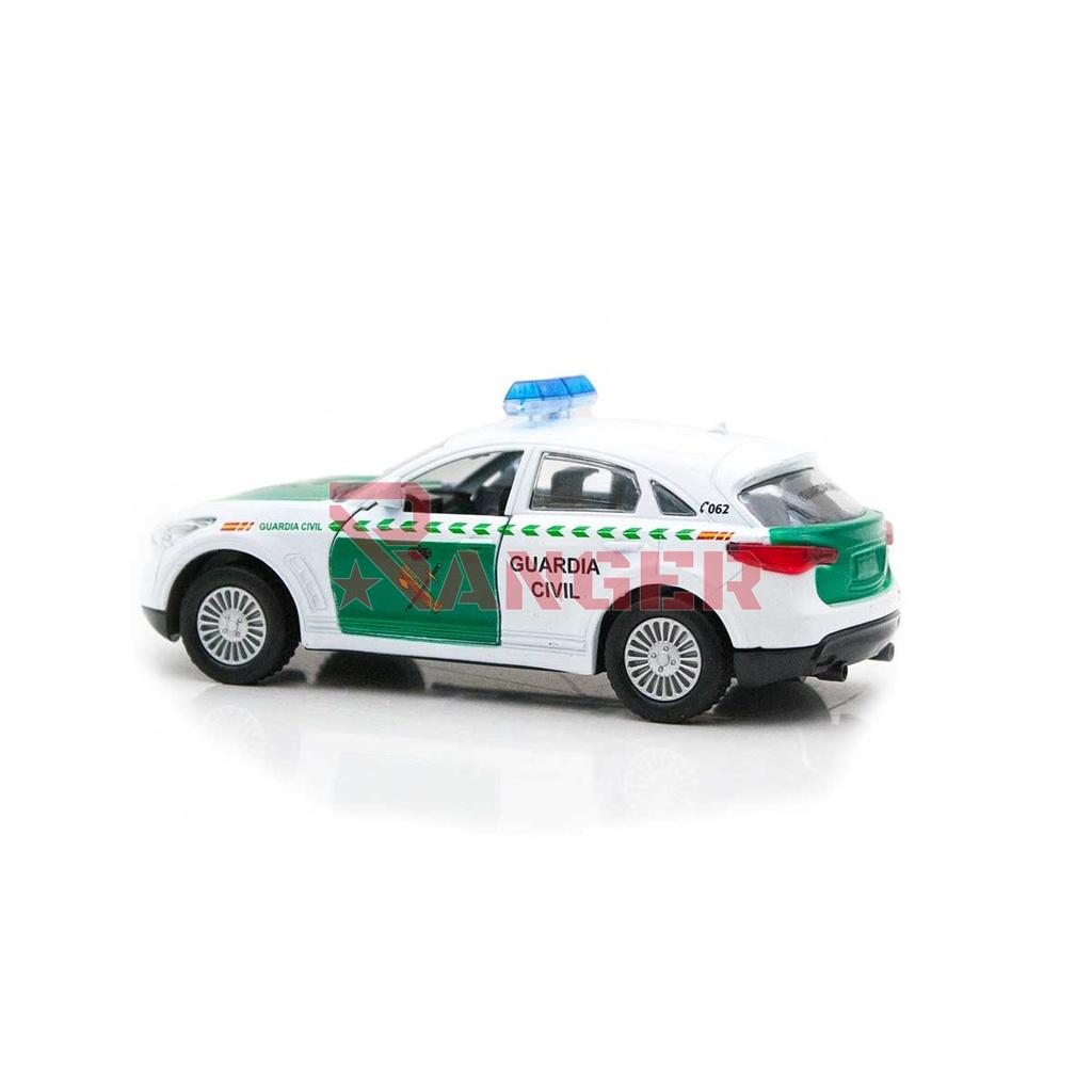 COCHE GUARDIA CIVIL BLANCO-VERDE