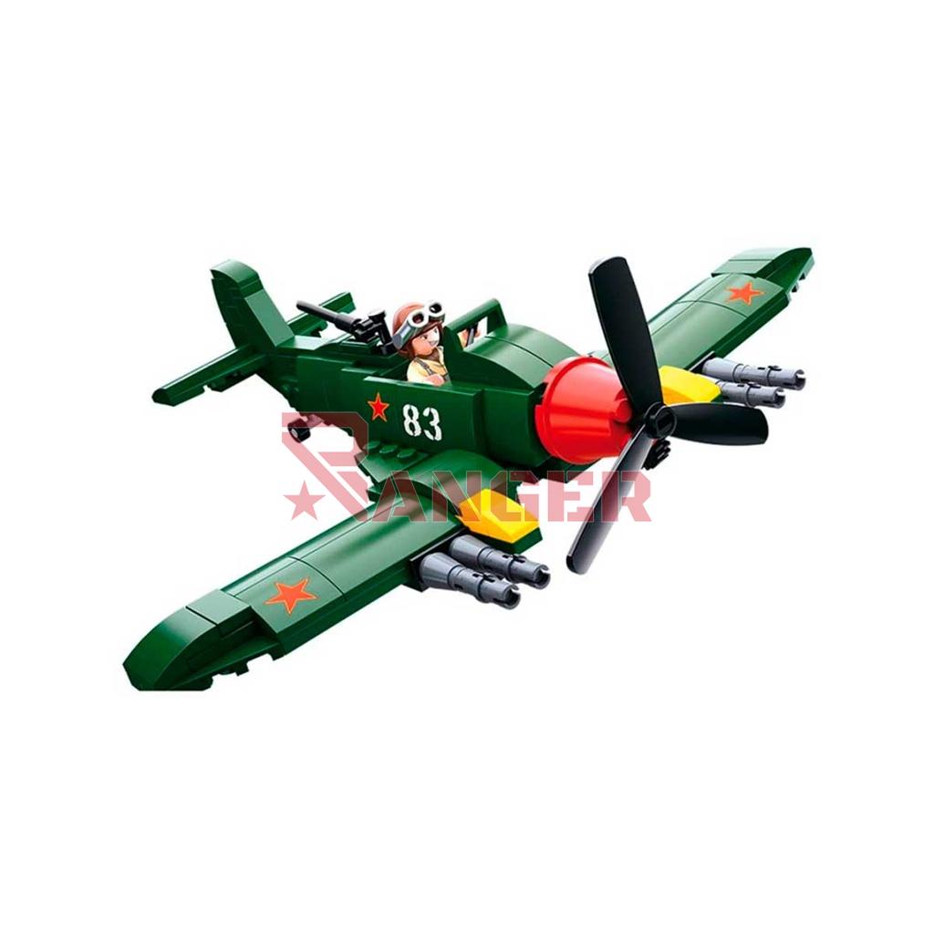 AVION WWII 83 SLUBAN 170PCS VERDE
