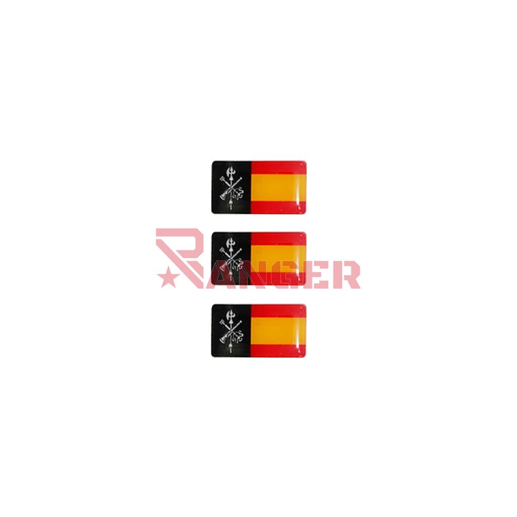 PEGATINA ABULTADA PEQ. 3PCS LEGION ESPAÑA