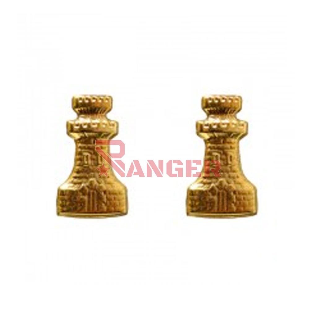 EMBLEMA METALICO CUELLO 2PCS INGENIERO