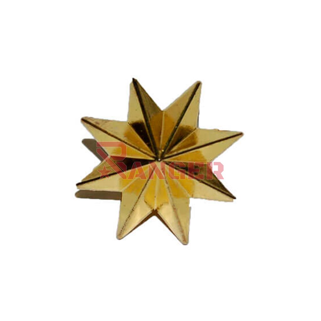 ESTRELLA METALICA 8 PUNTAS DORADA