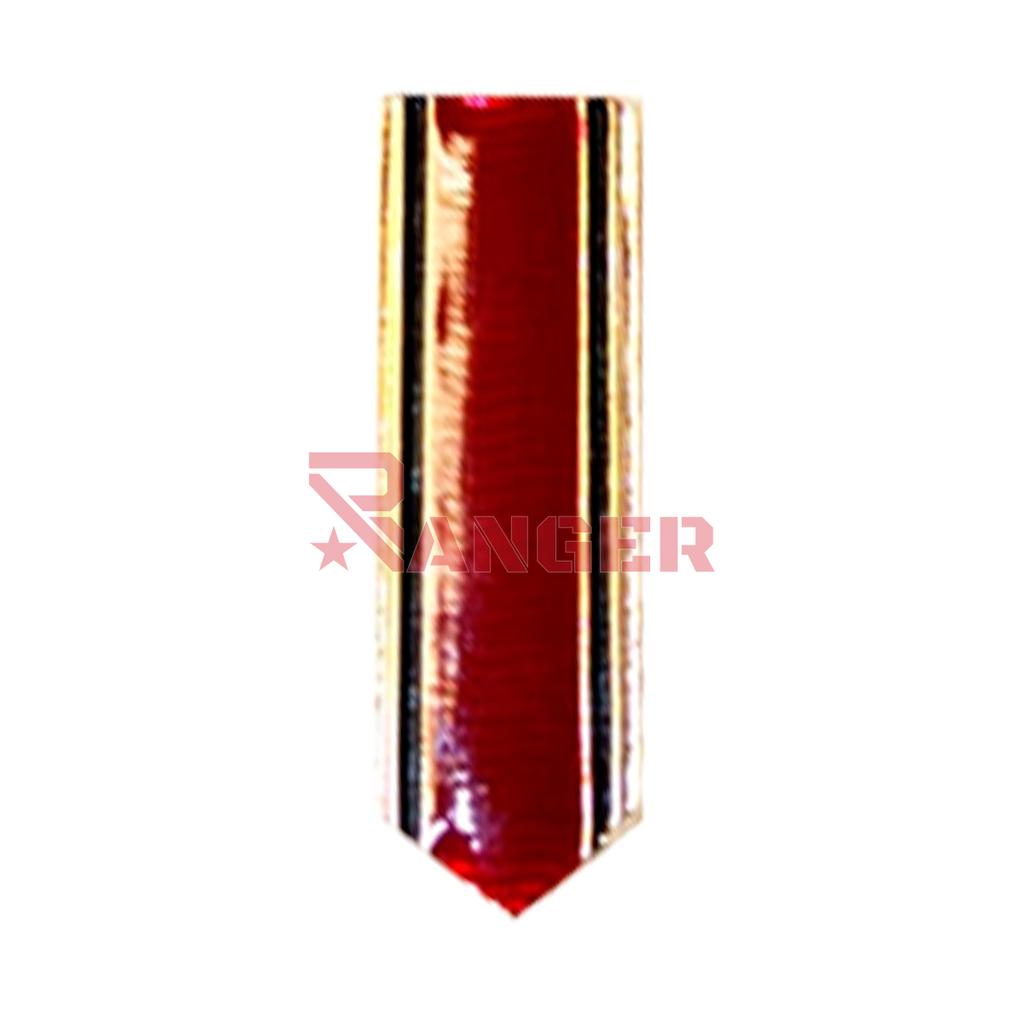 GALON BOINA METALICO SOLDADO TIERRA ROJO