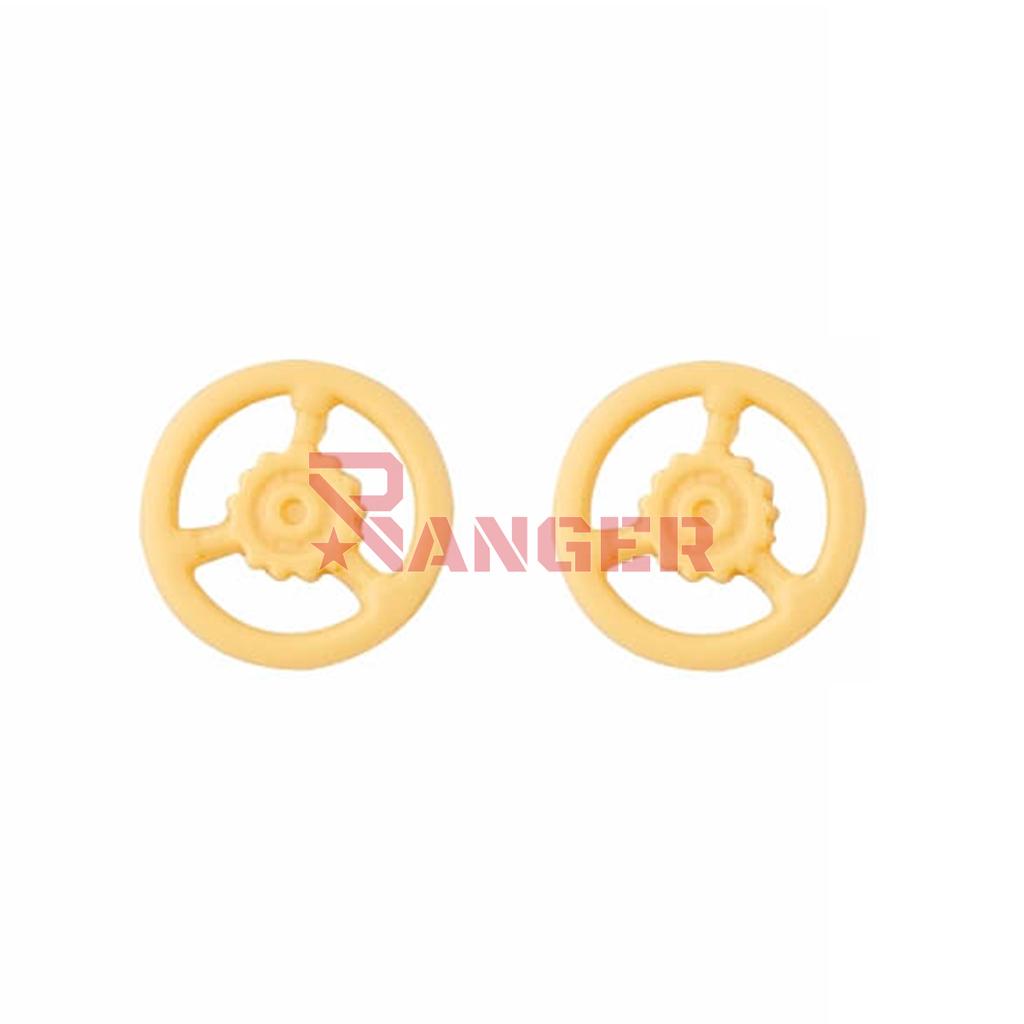 EMBLEMA PVC CUELLO 2PCS AUTOMOVILISMO