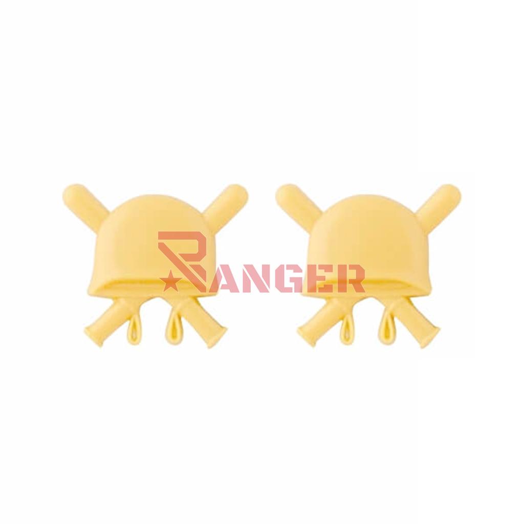 EMBLEMA PVC CUELLO 2PCS POLICIA MILITAR