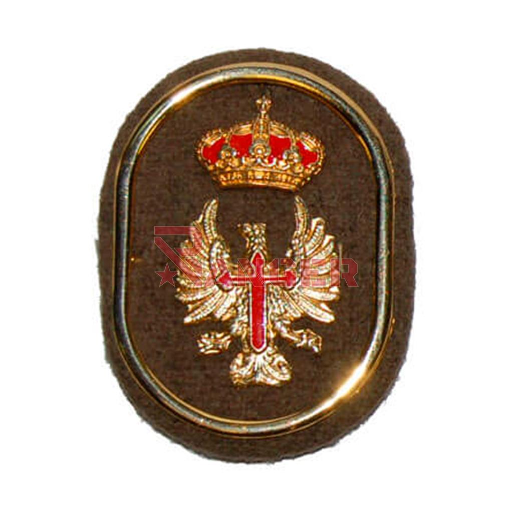 EMBLEMA BOINA EJERCITO TIERRA C/FIELTRO VERDE