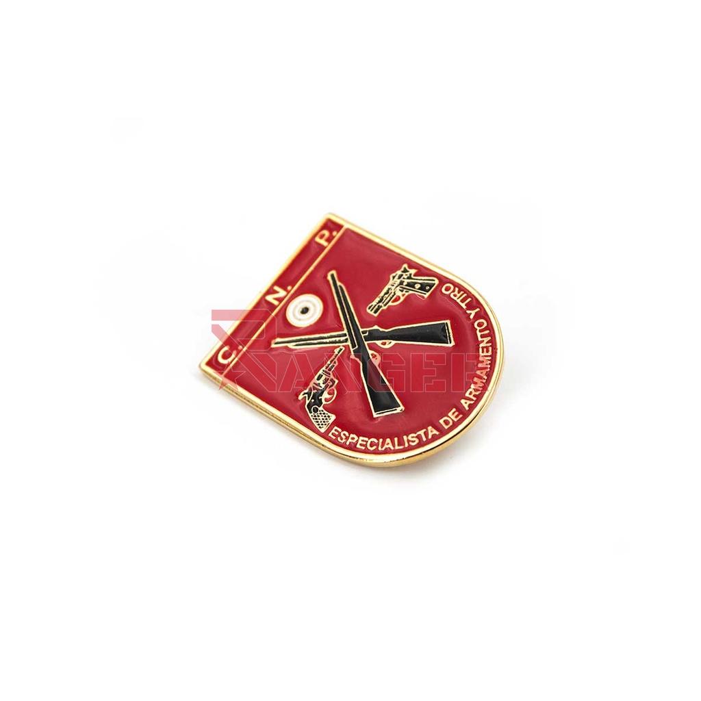 EMBLEMA METALICO ESPECIALISTA ARMAMENTO