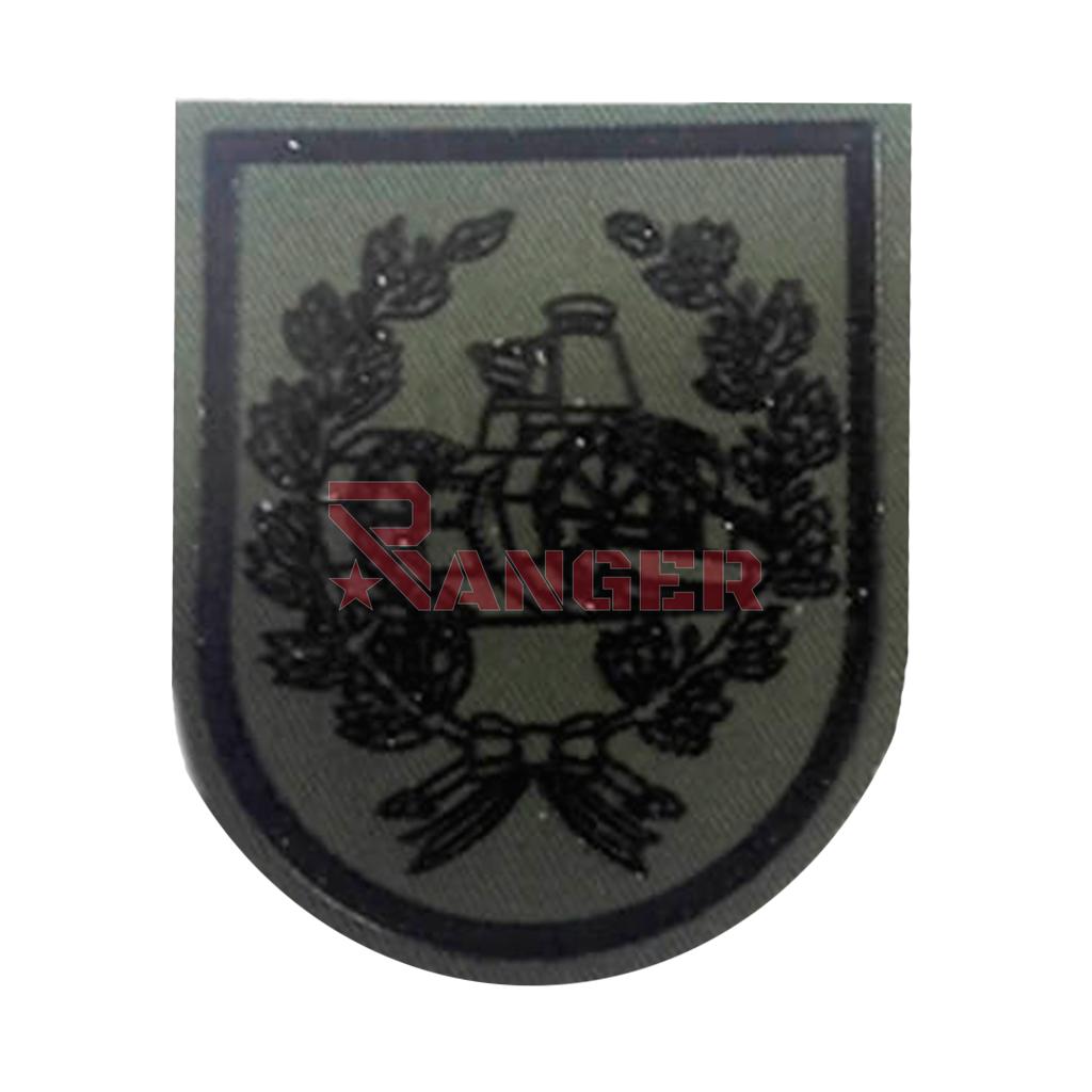 PARCHE TANQUE D A BRIACK XII GOLOSO GR. NUEVO C/VELCRO VERDE