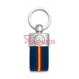 [09427GR4008] LLAVERO LEGION METALICO BANDERA ESPAÑA MARINO