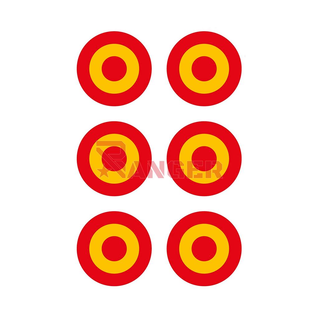 PEGATINA PLANA PEQ. 6PCS DIANA ESPAÑA