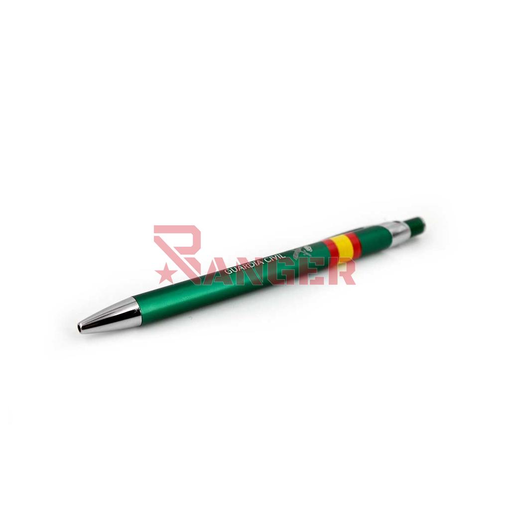 BOLIGRAFO ALUMINIO G.CIVIL ESPAÑA VERDE