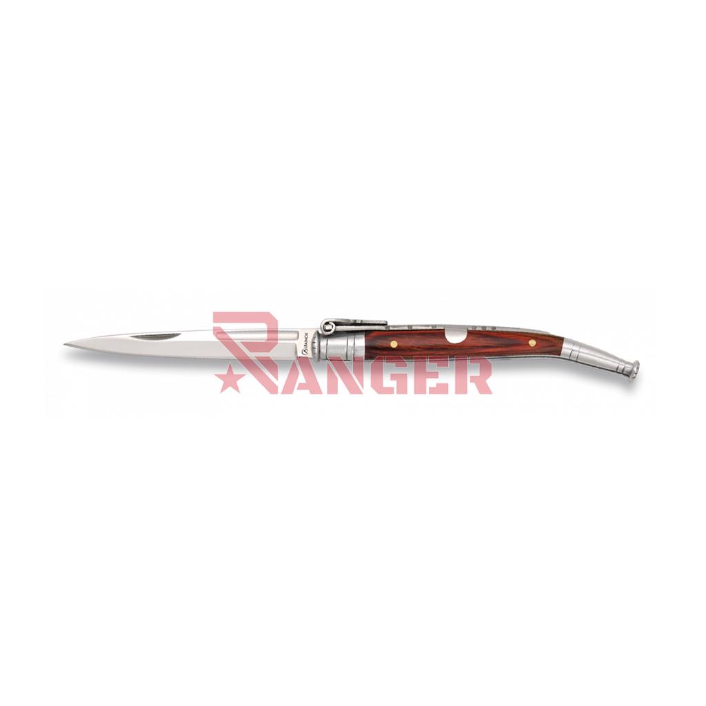 NAVAJA ESTILETE N00 HOJA 7 CM MADERA
