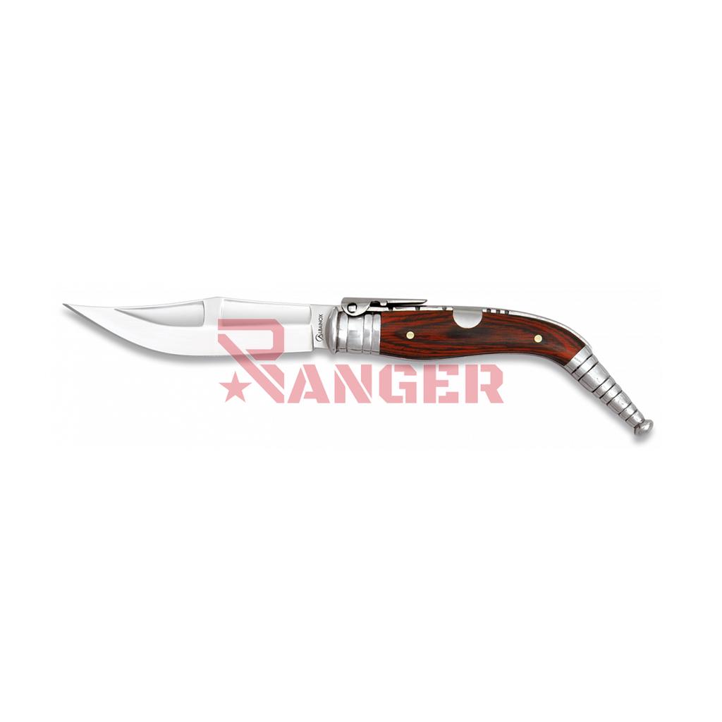 NAVAJA BANDOLERA 6 MUELLES ALBAINOX MADERA
