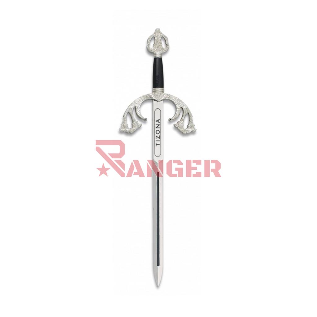 MINI ESPADA TIZONA PLATA-NEGRA