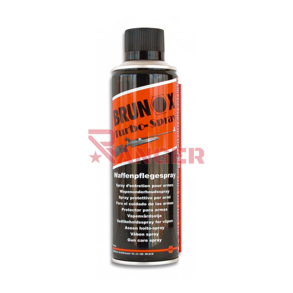 LUBRICANTE SPRAY BRUNOX 30 TS 300ML MANTENIMIENTO ARMAS NEGRA
