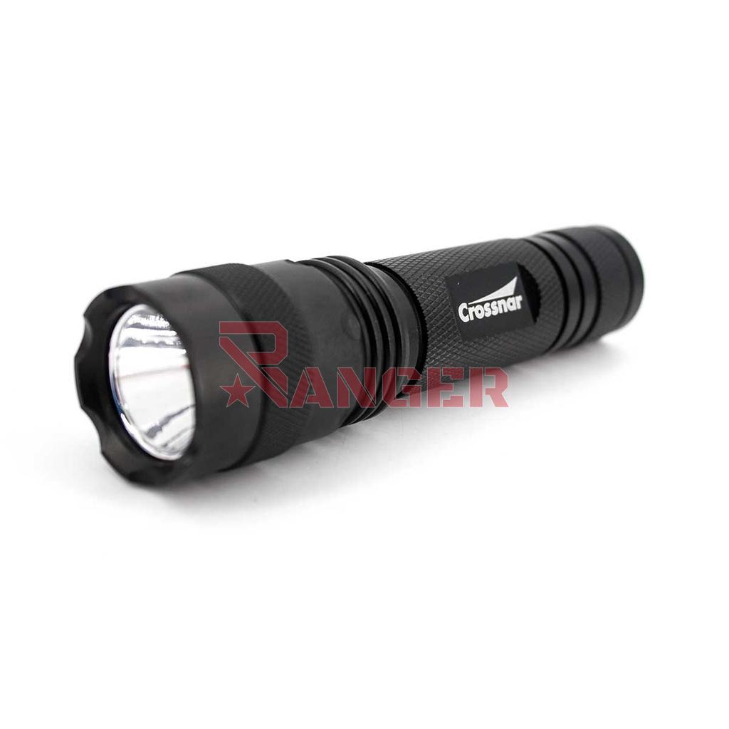 LINTERNA TACTICA CROSSNAR 3W 65LUMENS P2 NEGRA