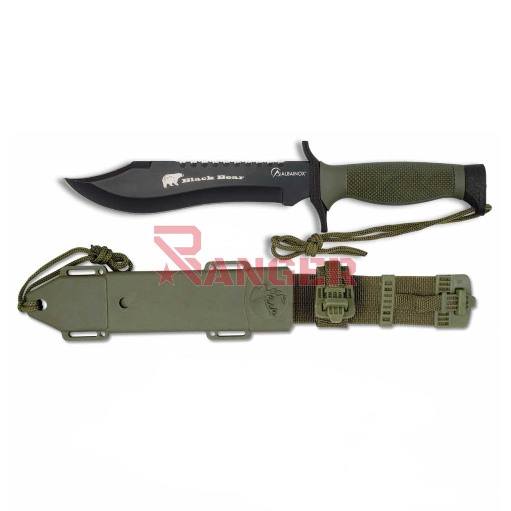 CUCHILLO ALBAINOX BLACK BEAR OSO NEGRO