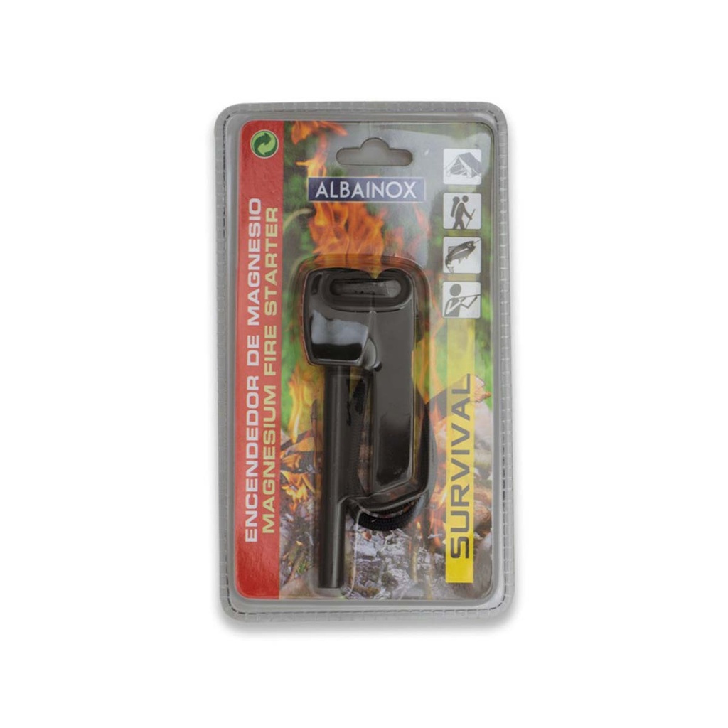 MAGNESIO ALBAINOX PUÑO ABS NEGRO