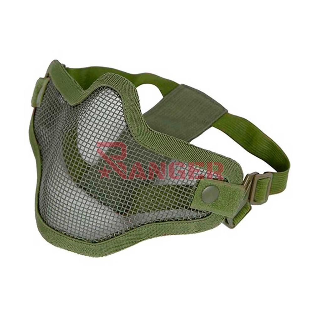 MASCARA AIRSOFT STARKER MEDIA CARA VERDE
