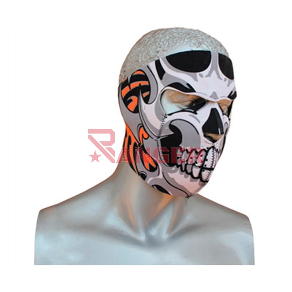 MASCARA NEOPRENO SKULL NEGRA