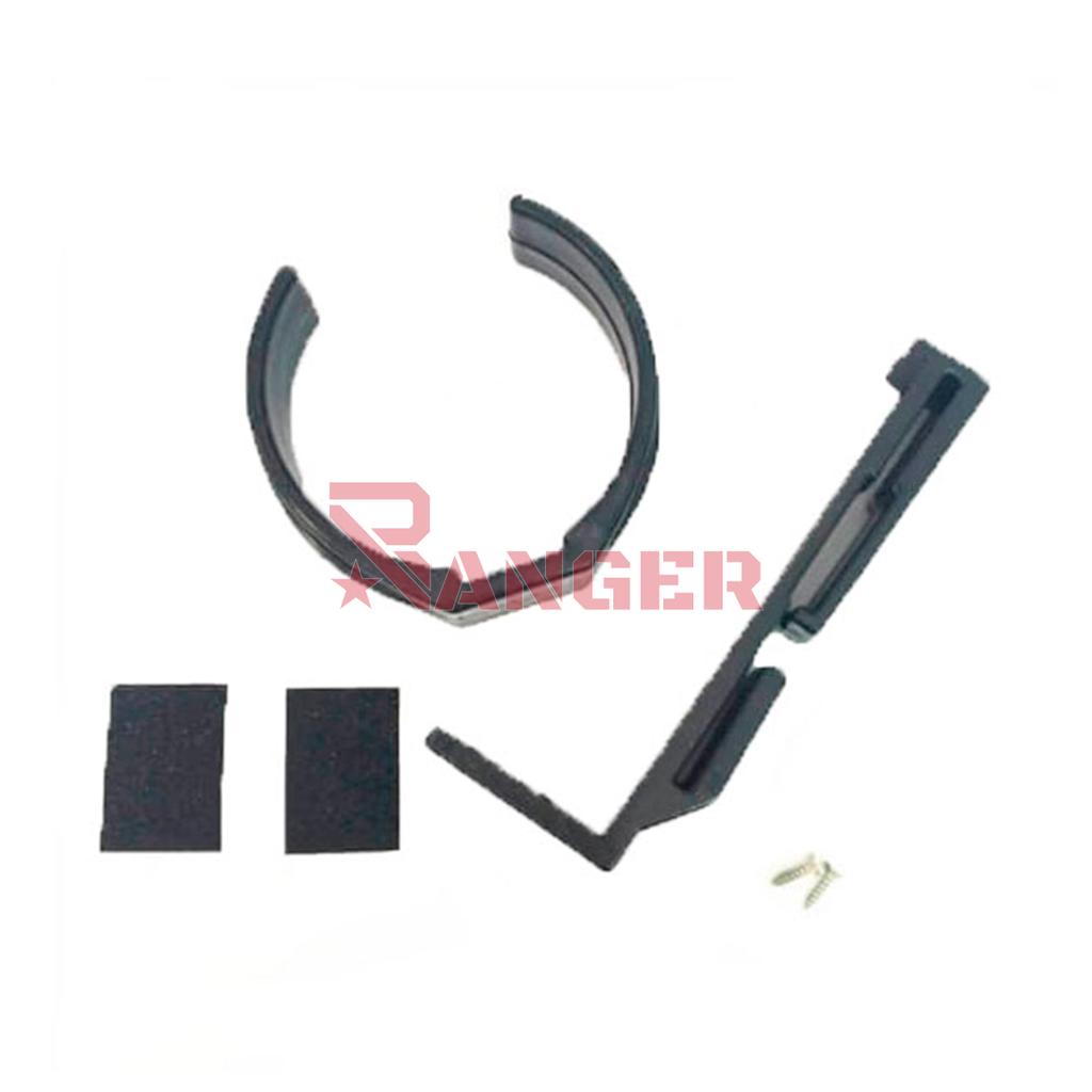 SOPORTE GRANADA MOLLE PVC NEGRO