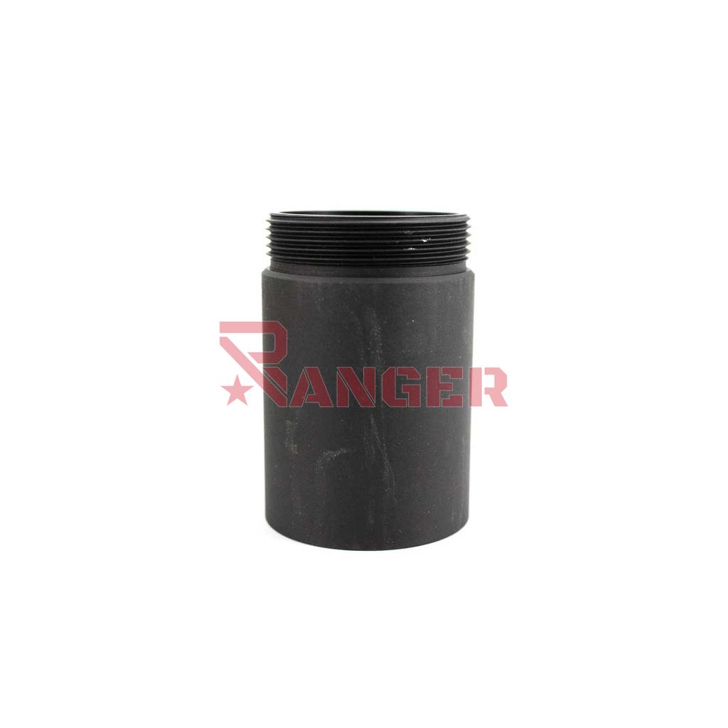 EXTENSION SILENCIADOR AMOEBA AM-013/014  CORTO NEGRO