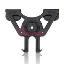 ADAPTADOR PISTOLA RIGIDO MOLLE AMOMAX TRIANGULO NEGRO
