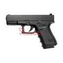 PISTOLA KJW GLOCK 23 GAS FIBRA KP23 NEGRA