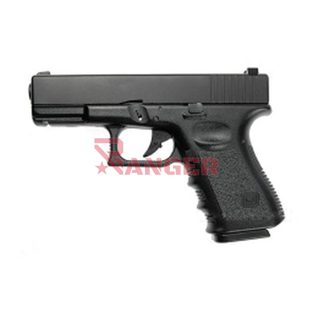 PISTOLA KJW GLOCK 23 GAS METALICA KJ006 NEGRA