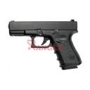 PISTOLA KJW GLOCK 23 GAS METALICA KJ006 NEGRA