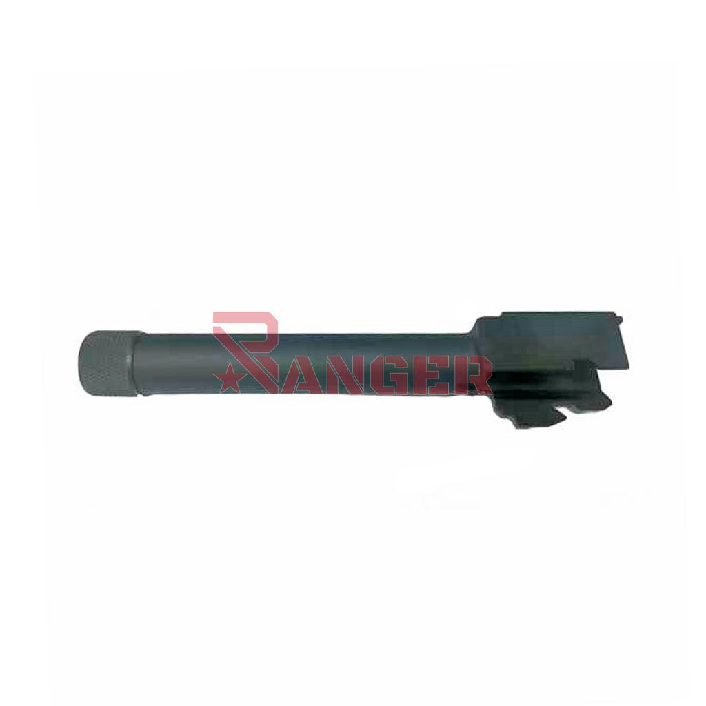 CAÑON PISTOLA EXTERNO KJW GLOCK 13/17/18 C/ROSCA NEGRO