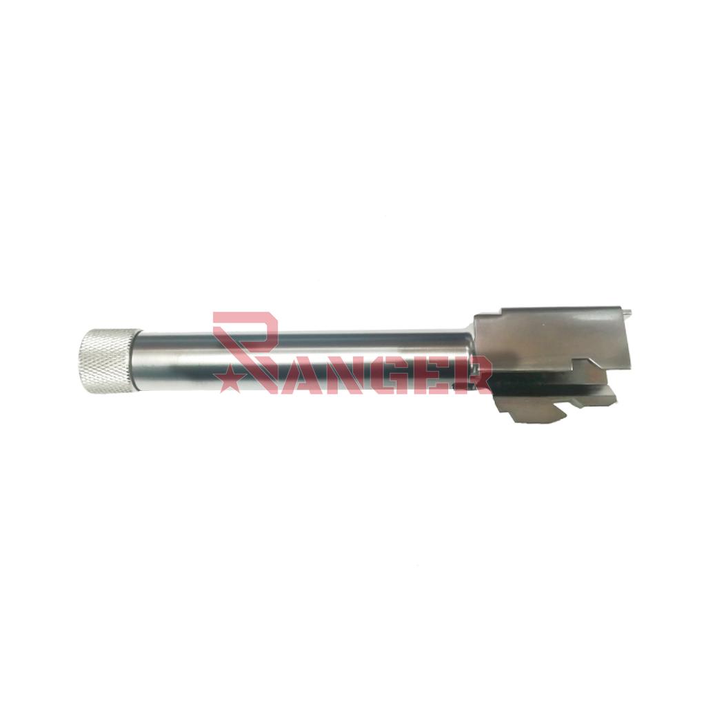CAÑON PISTOLA EXTERNO KJW GLOCK 13/17/18 C/ROSCA PLATA