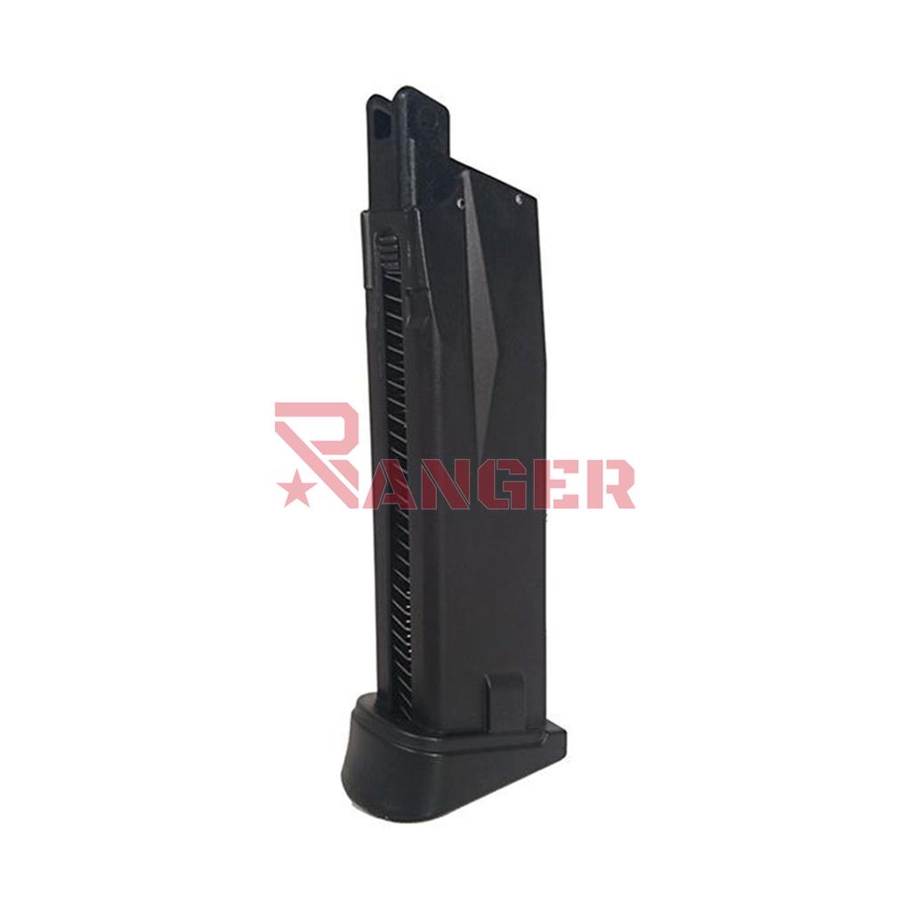 CARGADOR PISTOLA PT24 C/BLOWBACK CO2 NEGRO