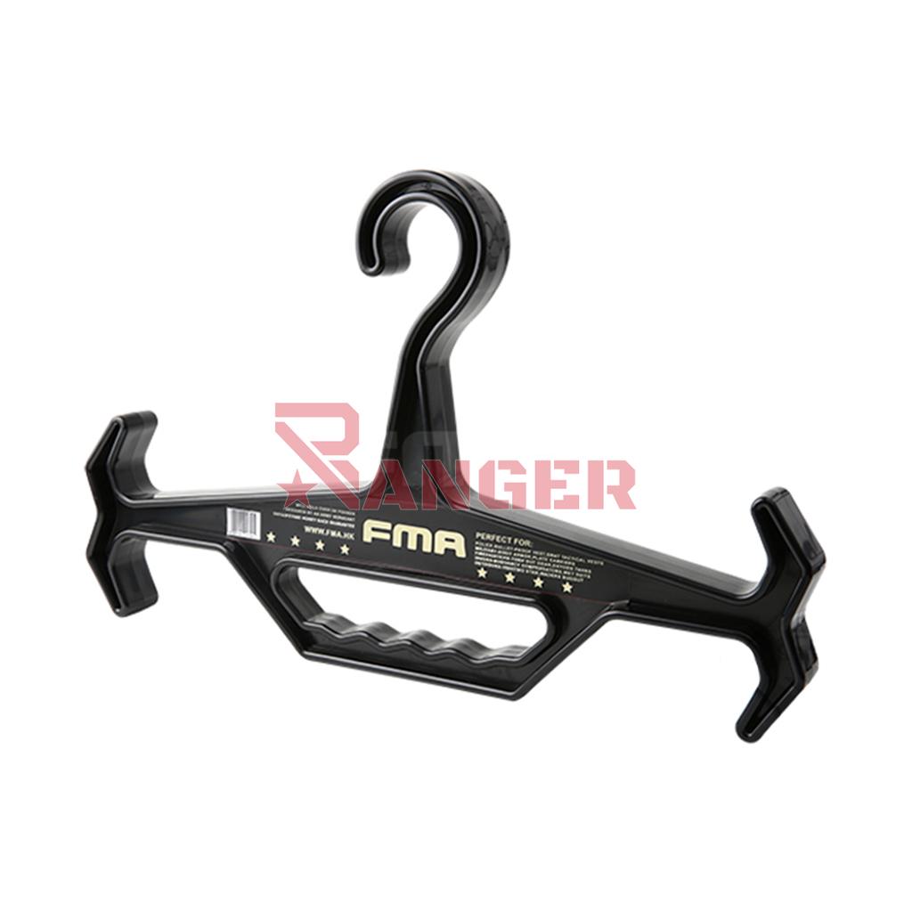 PERCHA FMA RIGIDA PARA CHALECOS TACTICO NEGRA