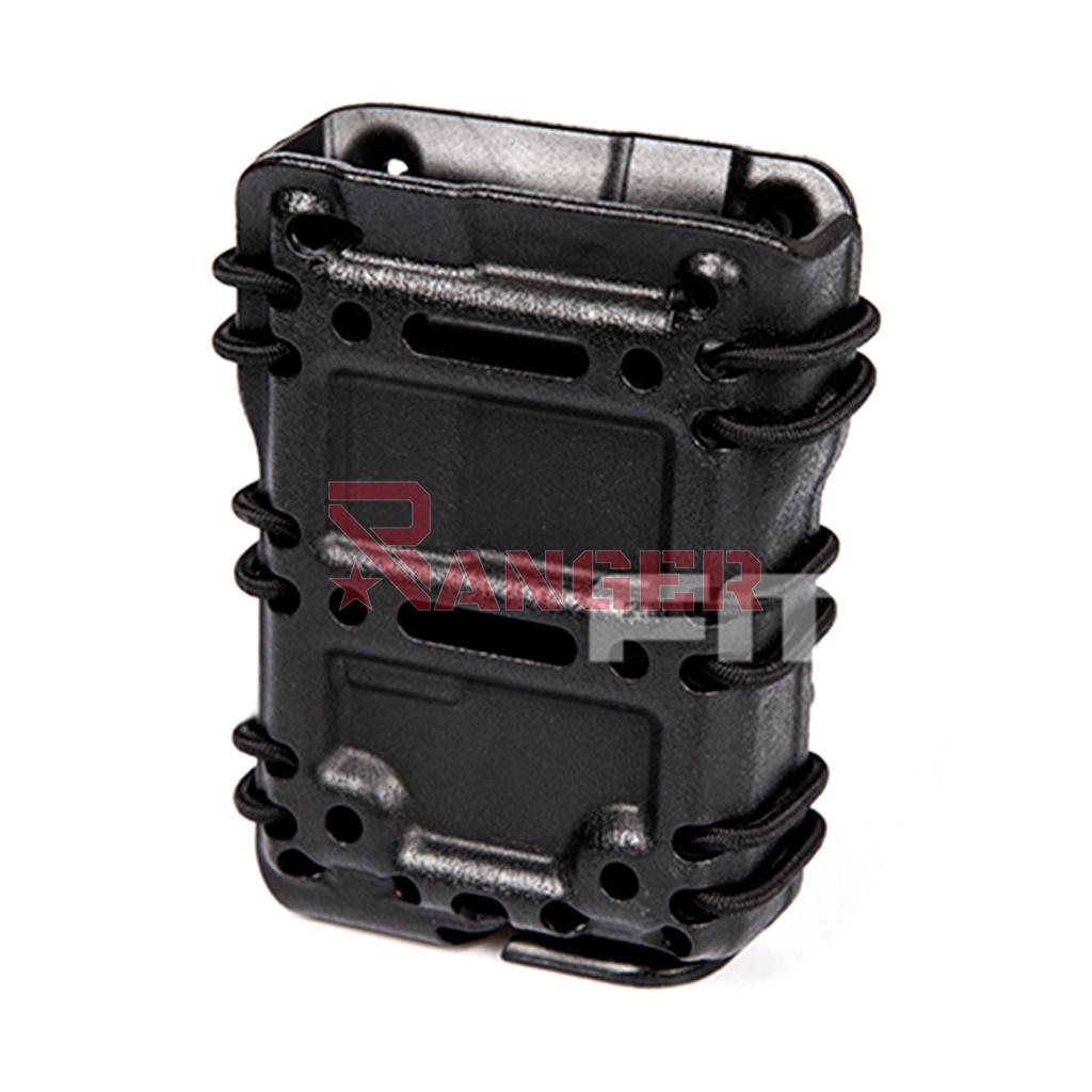 PORTA CARGADOR RIGIDO M4 SCORPION FMA NEGRO
