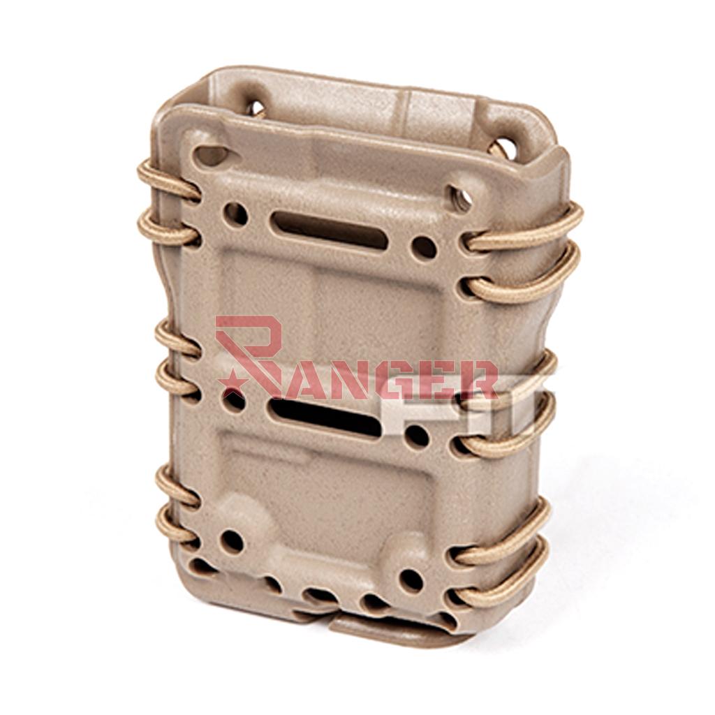 PORTA CARGADOR RIGIDO M4 SCORPION FMA TAN