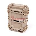 PORTA CARGADOR RIGIDO M4 SCORPION FMA TAN