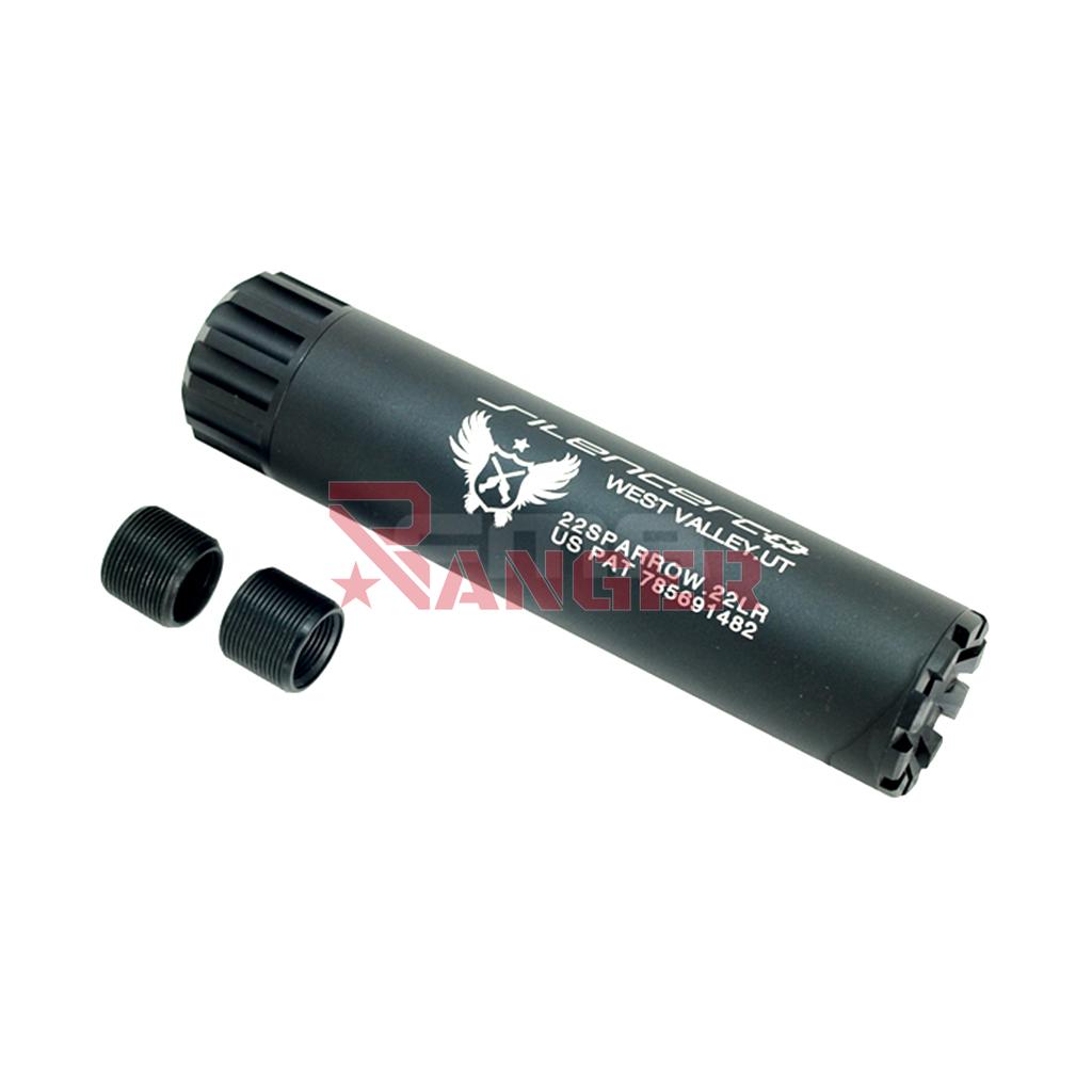 SILENCIADOR FMA SILENCERCO W.A.U 145MM NEGRO