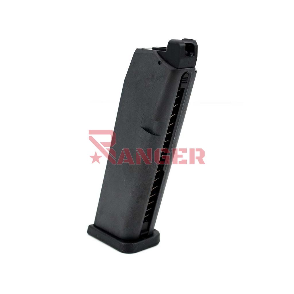 CARGADOR PISTOLA WE GAS GLOCK 17 ABS NEGRO