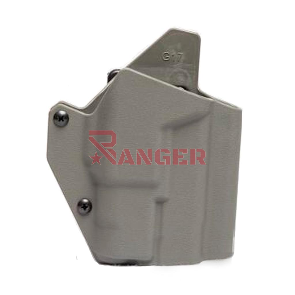 POUCH PISTOLA Y LINTERNA POLIMERO FMA GLOCK 19/23 VERDE