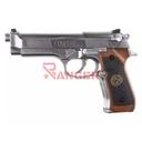 PISTOLA WE M92 SPS FULL METAL PLATA