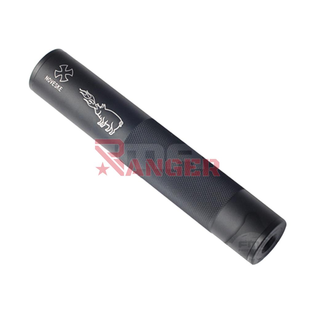 SILENCIADOR FMA NOVESKE FORCE LARGO 198MM NEGRO