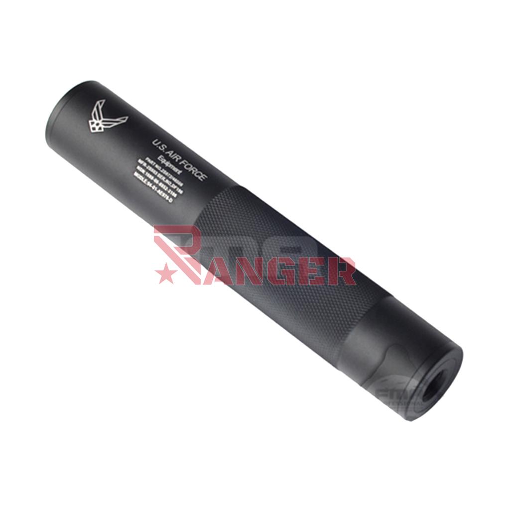 SILENCIADOR FMA U.S.A AIR FORCE LARGO 198MM NEGRO