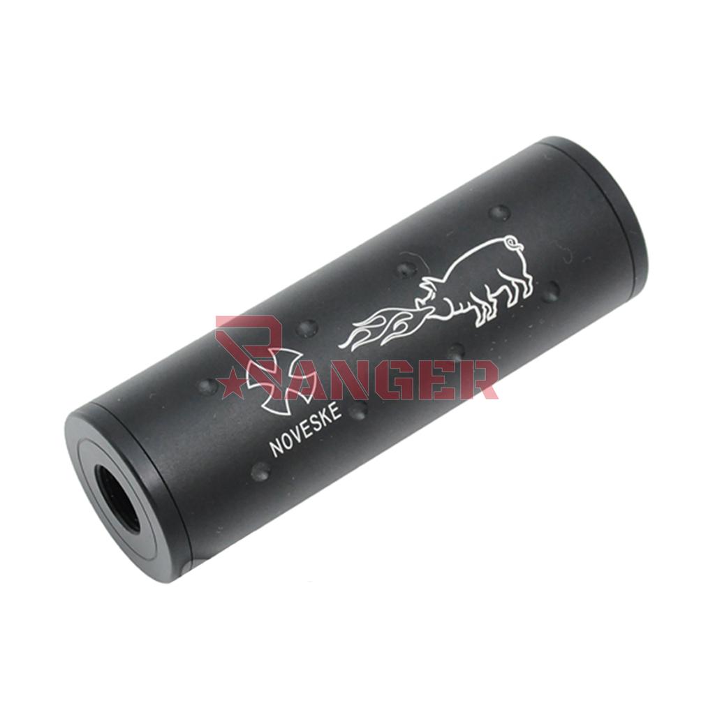 SILENCIADOR FMA STUBBY NOVESKE 107MM NEGRO